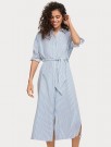 Maison Scotch - Striped Shirt Dress With Belt In Lyocell Quality thumbnail