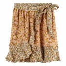 Maison Scotch - Ruffle Skirt In Crinkled Quality - Flower thumbnail