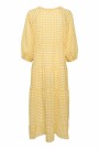 Part Two - Philine Dress - Amber Yellow Check  thumbnail