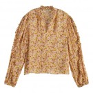 Maison Scotch - Mixed Print Top In Crinkled Quality thumbnail