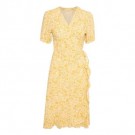 Part Two - Claire Dress - Yellow Painted Flower  thumbnail