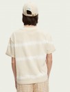 Maison Scotch - Loose Fit Organic Cotton T-shirt - Sand  thumbnail