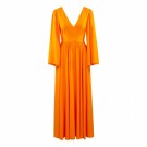 Urban Pioneers - Florissa Dress - Persimmon Orange  thumbnail