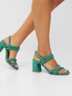 Bianco - Biacharlene Cross Sandal - Green Pop thumbnail