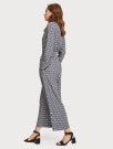 Maison Scotch - Allover Printed All-In-One Viscose Quality - Blå thumbnail