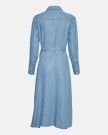 MSCH - Philippa Ls Wrap Dress - Light Blue Denim  thumbnail