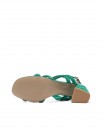 Bianco - Biacharlene Cross Sandal - Green Pop thumbnail