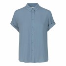 Samsøe Samsøe - Majan SS Shirt 9942 - Blue  Mirage thumbnail