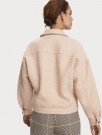 Maison Scotch - Oversized Trucker In Special Wool Mix - Pink  thumbnail