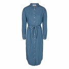 MSCH - Lyanna Shirt Dress - Mid Blue thumbnail