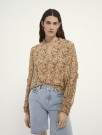 Maison Scotch - Mixed Print Top In Crinkled Quality thumbnail