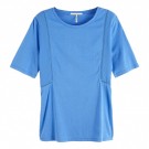Maison Scotch - Jersey Top With Woven Panels And Ladder Tape thumbnail