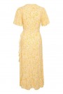 Part Two - Clarina Dress - Yellow Painted Flower  thumbnail