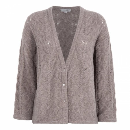 Close To My Heart - Gianni Cardigan - Taupe