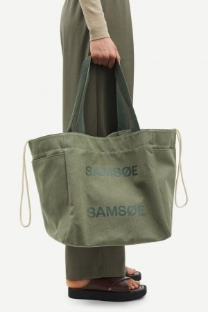 Samsøe Samsøe - Salanita Shopper L - Dusty Olive 