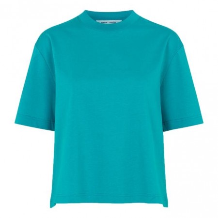 Samsøe Samsøe - Chrome T-shirt - Tile Blue 