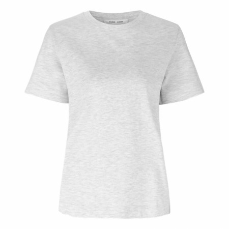 Samsøe Samsøe - Camino T-shirt SS 6024 - White Grey Mel. 
