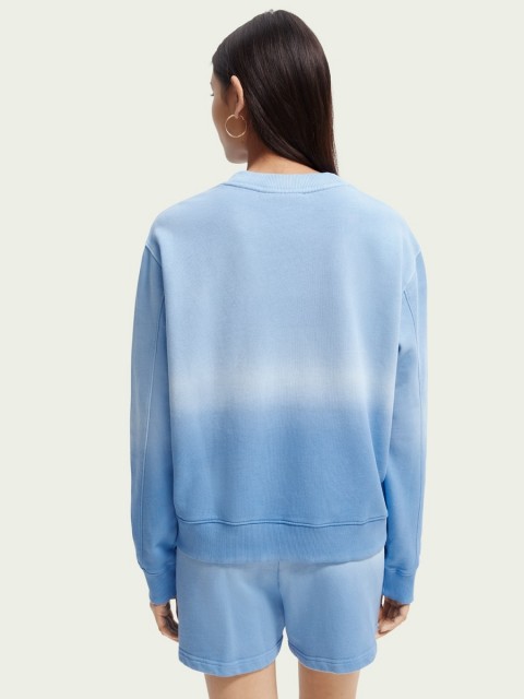 Maison Scotch - Dip Dyed Relaxed Sweat - Pacific Blue