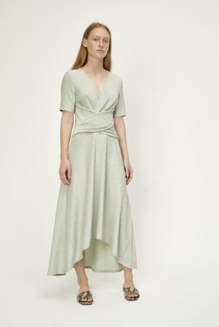 JUST -  Utopio Dress - Celadon Green 