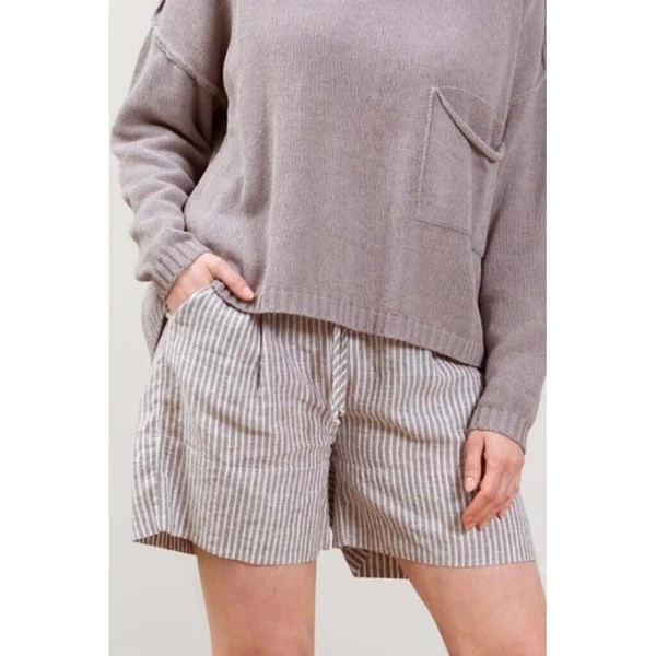 Close To My Heart - Nell Shorts - Taupe 