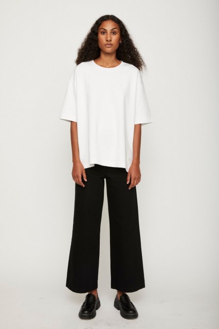 JUST- Kyoto Long Tee - White