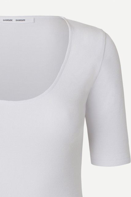 Samsøe Samsøe - Alexo SS T-shirt - White 
