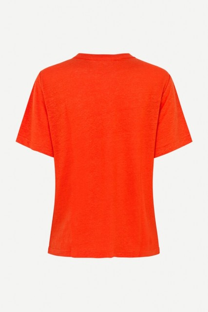 Samsøe Samsøe - Doretta T-Shirt - Spicy Orange 