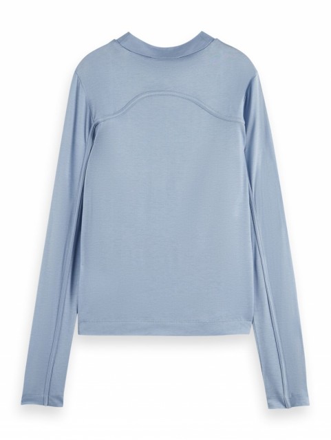 Maison Scotch - Fitted Longsleeve With Binding Details