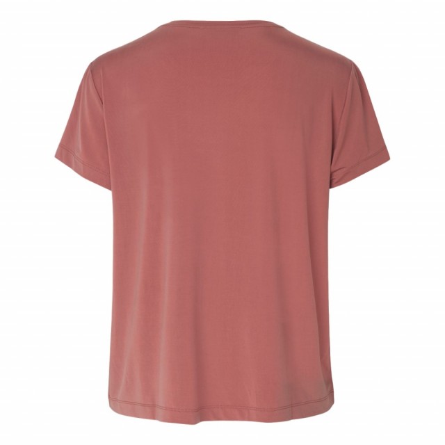 Samsøe & Samsøe - T-skjorte Siff Tee 6202 - Dusty Cedar