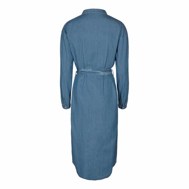 MSCH - Lyanna Shirt Dress - Mid Blue 