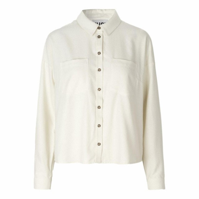 JUST -  Elina Shirt - Brilliant White