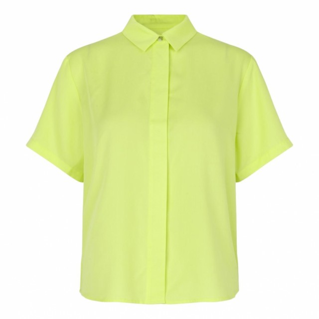 Samsøe Samsøe -  Mina Ss Shirt - Daiquiri Green