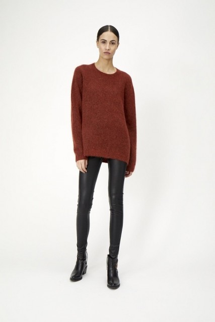 Just Female - Code Knit - Red Ochre 