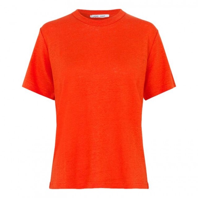 Samsøe Samsøe - Doretta T-Shirt - Spicy Orange