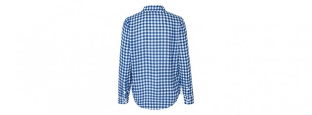 Samsøe & Samsøe - Milly Shirt Aop 7201 - Blu Cubetto 